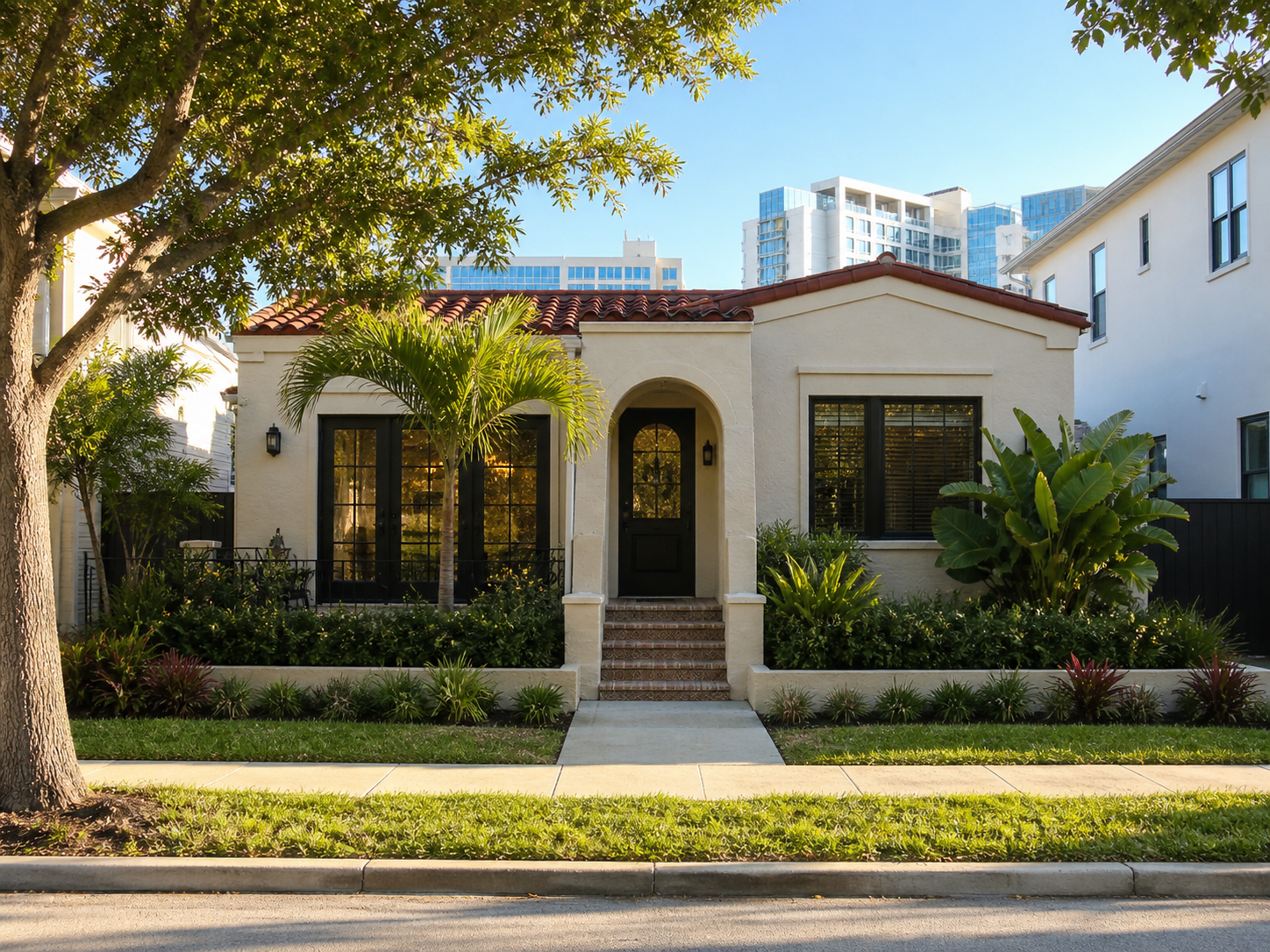 Modern Gulf Coast listing exterior